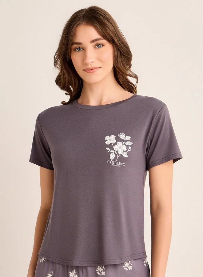 سبلاش فيڤ Pyjama Set Top & Pants Viscose